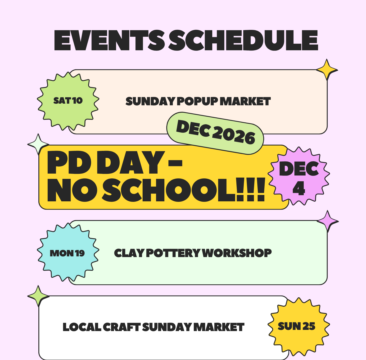PD Day <small class="fs-6 text-body-secondary">December 4th 2026 - Morning</small>