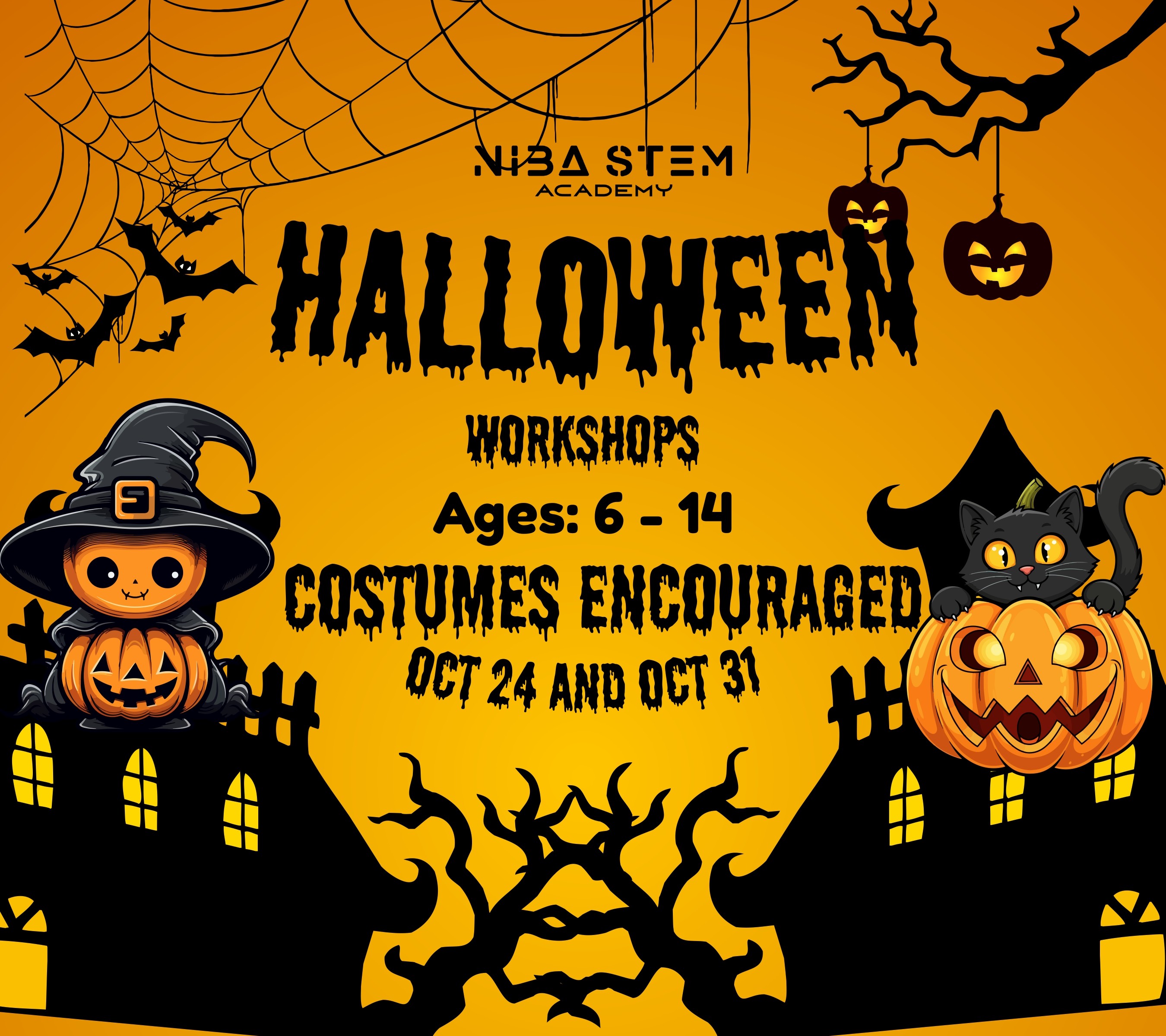 Halloween 2026 <small class="fs-6 text-body-secondary">October 24<sup>th</sup> - Morning 10 AM -11 AM</small>